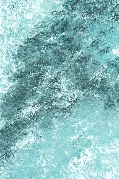 Turquoise gekleurde achtergrond geschilderd — Stockfoto