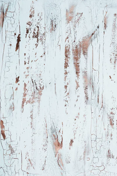 Wit bruin beschadigd houten achtergrond — Stockfoto