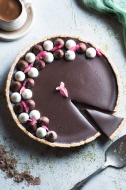 Çikolatalı tatlı.