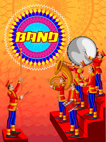 Marching Music Brass Band for festival celebration