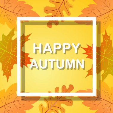 Mutlu sonbahar, Güz arka plan parlak altın akçaağaç yaprakları ile. 