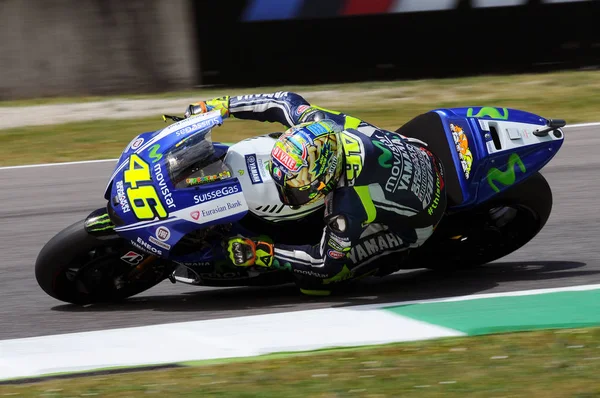 Mugello - İtalya, 30 Mayıs: Valentino Rossi 2014 adlı Tim Motogp Mugello, İtalya'nın devre 30 Nisan 2014 İtalyan Yamaha rider — Stok fotoğraf