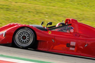 Mugello, Kasım 2015, bilinmeyen ferrari 333sp ile Finali Mondiali Ferrari 2015 yılında Mugello, İtalya sırasında Mugello devreyi çalıştırmak