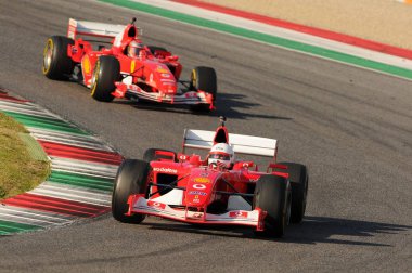 Bilinmeyen mugello devre İtalya Ferrari F1 ile girmek