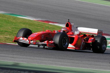 Bilinmeyen mugello devre İtalya Ferrari F1 ile girmek