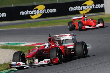 Bilinmeyen mugello devre İtalya Ferrari F1 ile girmek