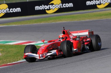 Bilinmeyen mugello devre İtalya Ferrari F1 ile girmek