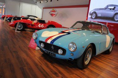 Mugello, bu Kasım, 2015: Ferrari Model 250 Gt Berlinetta Passo Corto (Swb) devre Mugello İtalya Finali Mondiali Ferrari 2015 sırasında. İtalya