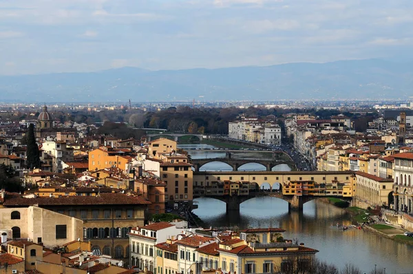 Ponte Vecchio, Florence, Italië — Stockfoto