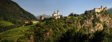 Sabiona Manastırı, Chiusa, Klausen, Valle Isarco, Bolzano, Trentino Alto Adige, İtalya