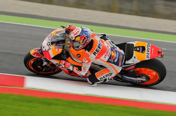 Mugello - Italië, 21 mei: Spaanse Honda rider Dani Pedrosa in 2016 Tim Motogp van Italië op Mugello circuit op 21 mei 2016 — Stockfoto