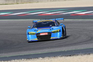 12 cevheri Hankook Mugello 18 Şubat 2017: #32 araba koleksiyonu Motorsport, Audi R8 Lms: Max Edelhoff, Horst Felbermayr Jr., Toni Forne, Peter Schmidt devre Mugello, İtalya.
