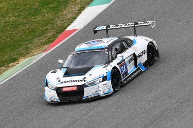 12 cevheri Hankook Mugello 18 Şubat 2017: #34 araba koleksiyonu Motorsport, Audi R8 Lms: Johannes Dr. Kirchhoff, Gustav Edelhoff, Elmar Grimm, Ingo Vogler devre Mugello, İtalya.