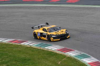 12 cevheri Hankook Mugello 18 Şubat 2017: #27 Gp Extreme, Renault Rs01 Fgt3: Frederic Fatien, Jordan Grogor, Tiziano Carugati devre Mugello, İtalya.