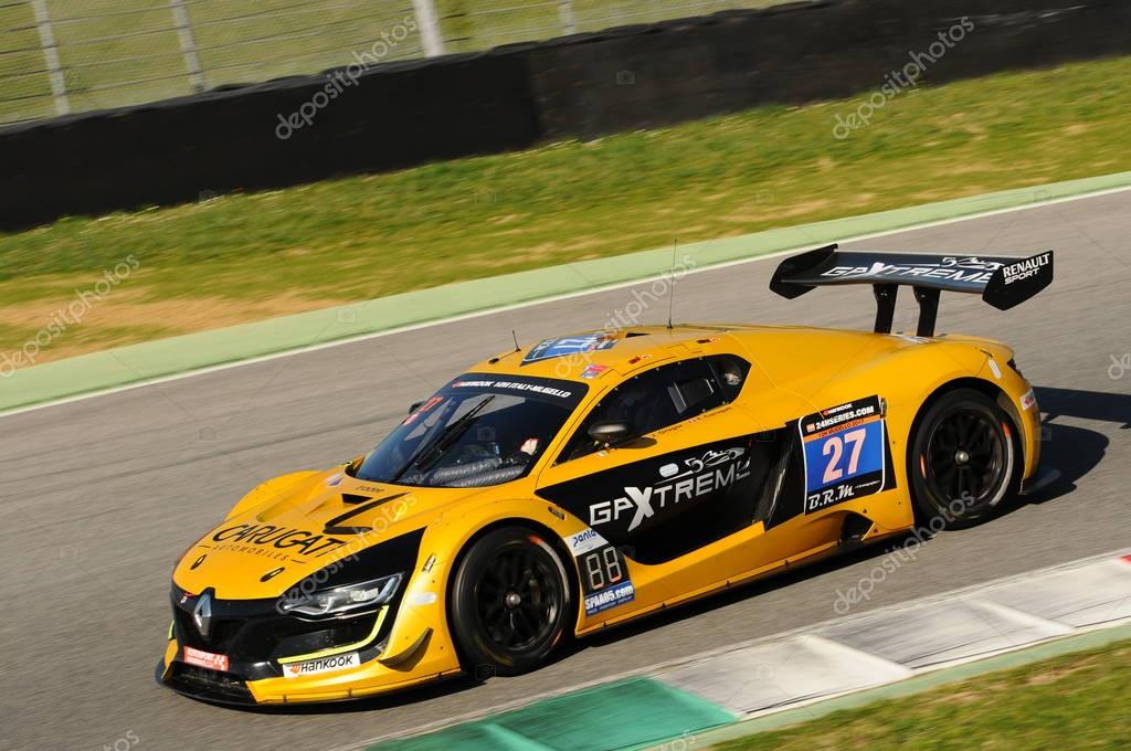 12 ore Hankook Mugello 18 March 2017:#27 GP Extreme, Renault RS01 FGT3: Frederic Fatien, Jordan Grogor, Tiziano Carugati on Mugello Circuit, Italy.