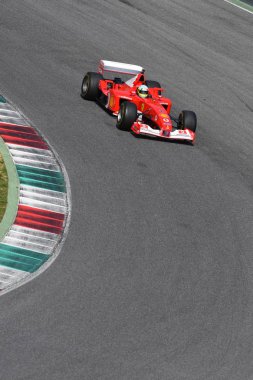 Mugello, bu Mayıs 2017: Ferrari F1 ile mugello devre İtalya Ferrari yarış gün 2017 sırasında girmek bilinmeyen.
