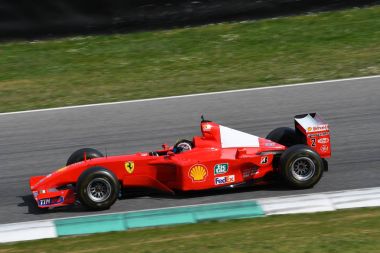 Mugello, bu Mayıs 2017: Ferrari F1 ile mugello devre İtalya Ferrari yarış gün 2017 sırasında girmek bilinmeyen.