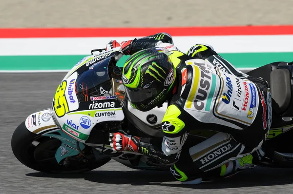 MUGELLO - ITALIE, 21 MAI : Le Britannique Cal Crutchlow au TIM MotoGP d'Italie 2016 au Mugello le 21 MAI 2016 — Photo