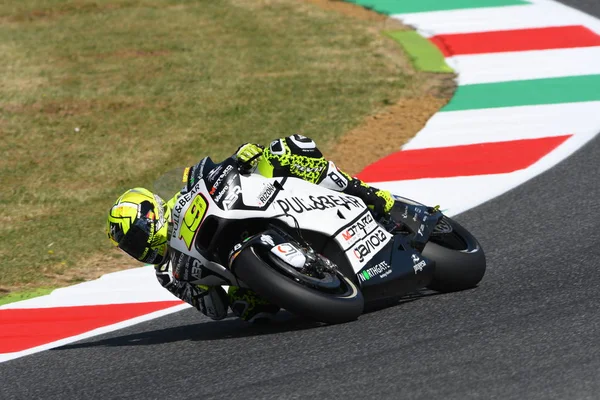 Mugello - Italien, 3 juni: Spanska Ducati Aspar ryttare Alvaro Bautista på 2017 Oakley Gp av Italien av Mugello 3 juni 2017. Italien — Stockfoto