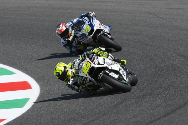 Mugello - İtalya, Haziran 3: İspanyolca Ducati Aspar binici Alvaro Bautista, 2017 Oakley Gp, İtalya nın Mugello tarihinde 3 Haziran 2017. İtalya — Stok fotoğraf