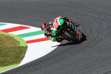 Mugello - İtalya, Haziran 3: İngiliz Aprilia binici Sam Lowes 2017 Oakley Gp, İtalya, Motogp Mugello 3 Haziran 2017 tarih itibariyle. İtalya
