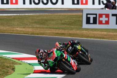 Mugello - İtalya, Haziran 3: İngiliz Aprilia binici Sam Lowes 2017 Oakley Gp, İtalya, Motogp Mugello 3 Haziran 2017 tarih itibariyle. İtalya