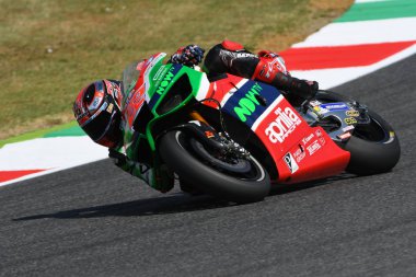 Mugello - İtalya, Haziran 3: İngiliz Aprilia binici Sam Lowes 2017 Oakley Gp, İtalya, Motogp Mugello 3 Haziran 2017 tarih itibariyle. İtalya