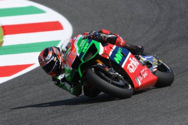 Mugello - İtalya, Haziran 3: İngiliz Aprilia binici Sam Lowes 2017 Oakley Gp, İtalya, Motogp Mugello 3 Haziran 2017 tarih itibariyle. İtalya