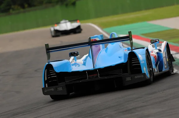 Imola, italien 13. Mai 2016: pegasus racing deu morgan - nissan driving by ins taittinger (fra) rmy striebig (fra) lo roussel (fra), in Aktion während der Ulmenrunde von imola, italien. — Stockfoto