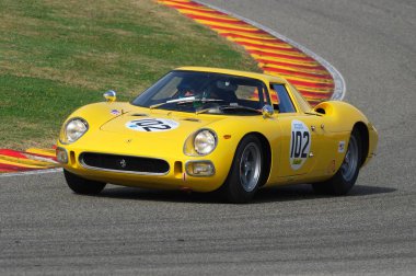 Mugello, o, Kasım, 2007: bilinmeyen eski Ferrari 250 Lm devre Mugello İtalya Finali Mondiali Ferrari 2007 sırasında çalıştırın. İtalya