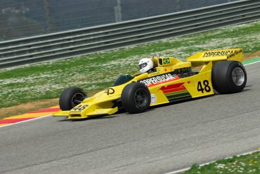 Mugello devre 1 Nisan 2007: bilinmeyen Mugello tarihi Festival süresince klasik F1 araba 1978 Copersucar Fd 05a ex Emerson Fittipaldi devre Mugello İtalya üzerinde çalıştıracağınız.