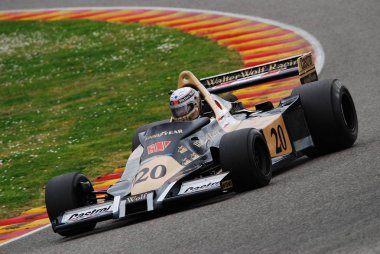 Mugello devre 1 Nisan 2007: Klasik F1 araba 1978 kurt Wr1 Ford Cosworth Jody Scheckter Mugello devre Mugello tarihi Festivali sırasında İtalya ex.
