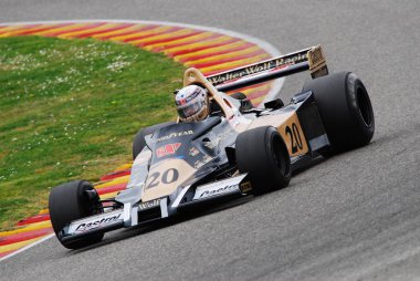 Mugello devre 1 Nisan 2007: Klasik F1 araba 1978 kurt Wr1 Ford Cosworth Jody Scheckter Mugello devre Mugello tarihi Festivali sırasında İtalya ex.