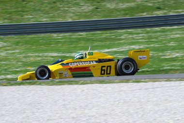 Mugello devre 1 Nisan 2007: bilinmeyen Mugello tarihi Festival süresince klasik F1 araba 1978 Copersucar Fd 05a ex Emerson Fittipaldi devre Mugello İtalya üzerinde çalıştıracağınız.