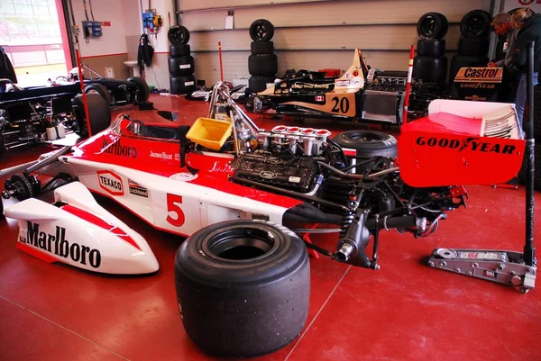 Mugello devre 1 Nisan 2007: Klasik F1 araba 1976 Mclaren M23 James Hunt Mugello devre Mugello tarihi Festivali sırasında İtalya ex.