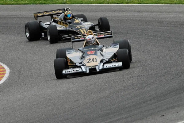 Mugello devre 1 Nisan 2007: Klasik F1 araba 1978 kurt Wr1 Ford Cosworth Jody Scheckter Mugello devre Mugello tarihi Festivali sırasında İtalya ex.
