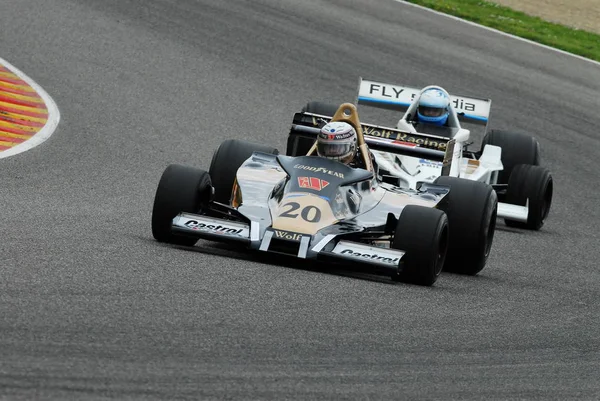 Mugello devre 1 Nisan 2007: Klasik F1 araba 1978 kurt Wr1 Ford Cosworth Jody Scheckter Mugello devre Mugello tarihi Festivali sırasında İtalya ex.