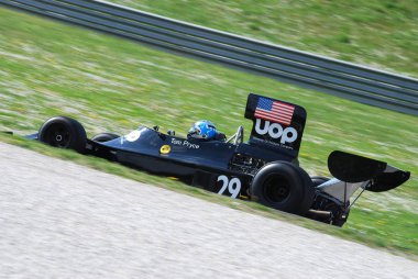 Mugello devre 1 Nisan 2007: bilinmeyen Mugello tarihi Festival süresince klasik F1 araba 1974 gölge Dn3 ex Tom Pryce devre Mugello İtalya üzerinde çalıştıracağınız.