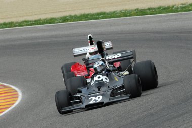 Mugello devre 1 Nisan 2007: bilinmeyen Mugello tarihi Festival süresince klasik F1 araba 1974 gölge Dn3 ex Tom Pryce devre Mugello İtalya üzerinde çalıştıracağınız.