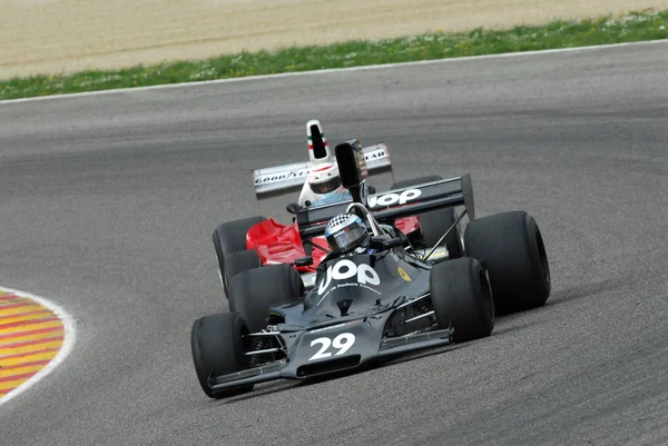 Mugello devre 1 Nisan 2007: bilinmeyen Mugello tarihi Festival süresince klasik F1 araba 1974 gölge Dn3 ex Tom Pryce devre Mugello İtalya üzerinde çalıştıracağınız.