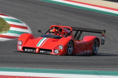 Mugello, Ekim 2017, tarihi Ferrari 333sp Finali Mondiali Ferrari 2017 sırasında Mugello pistinde. İtalya