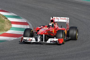 Mugello, bu Ekim, 2017: Modern Çağ Ferrari F1 İtalya mugello devre sırasında olay Finali Mondiali Ferrari 2017.