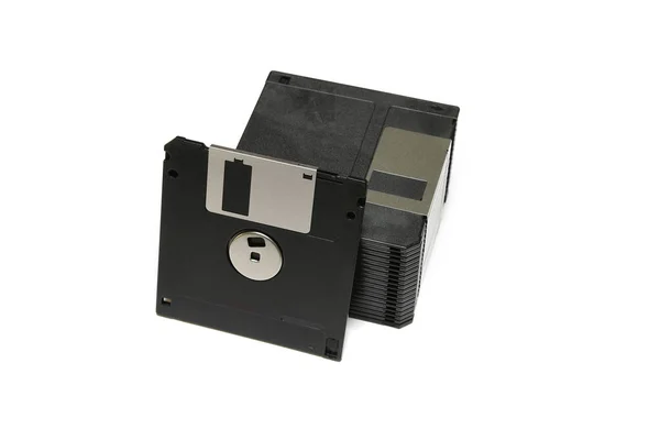 Old Computer Floppy Diskette — Stock Photo, Image