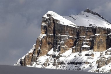 İtalyan Dolomites, Alta Badia Sasso della Croce grubunda. İtalya.