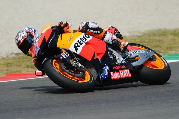 Mugello Julio Casey Stoner Del Equipo Repsol Honda Compite Gran — Foto de Stock