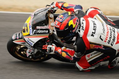 Mugello - 13 Temmuz: Stefan Bradle Lcr Honda takımı yarış eleme oturumu, Moto Gp Grand Prix İtalya 13 Temmuz 2012 devre Mugello, İtalya.