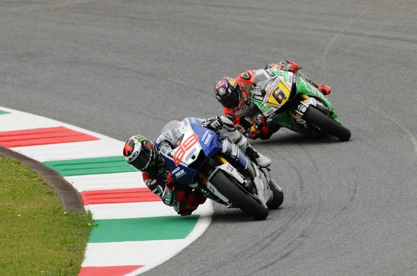 Mugello Italy May Spanish Yamaha Rider Jorge Lorenzo 2013 Tim — Stock Photo, Image