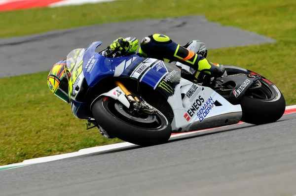 Mugello Itália Maio Cavaleiro Italiano Yamaha Valentino Rossi 2013 Tim — Fotografia de Stock