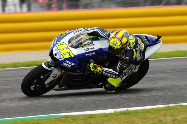 Mugello Italy Мая Итальянский Гонщик Yamaha Валентино Росси 2013 Tim — стоковое фото