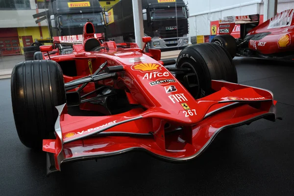 Mugello Outubro 2017 Modern Era Ferrari Circuito Mugello Itália Durante — Fotografia de Stock